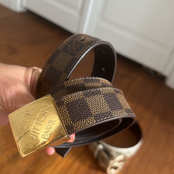 Louis Vuitton Damier ebene belt Size 85.34 - Picture 2 of 3